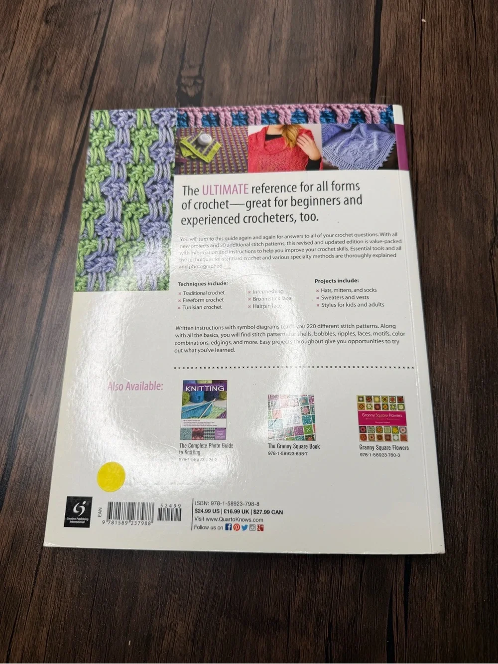 The Complete Photo Guide to Crochet - Colorful Yarn Cover